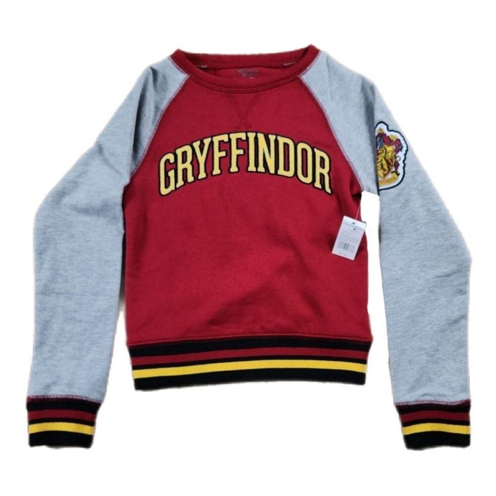 NWT Universal Studios Youth Gryffindor Sweatshirt Harry Potter Hogwarts